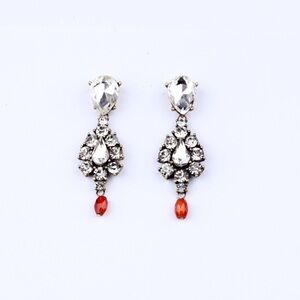 Last 1! Antique Resin Stone Earrings